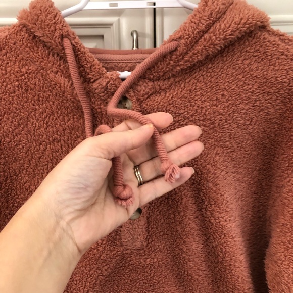 Maurices women’s sherpa hoodie - Picture 12 of 14